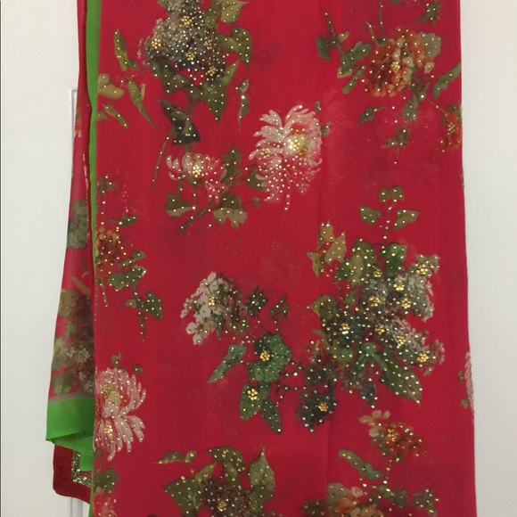 Ethnic Indian Wear Wedding  Saree New With Tag - Picture 7 of 9